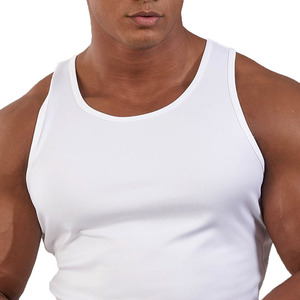 Top Fashion Men's <b>Stringer</b> <b>Vests</b> Regular Size Newest Edition Workout Athletic active Sports Jersey Racerback Sports Tank Tops - Product Image 5