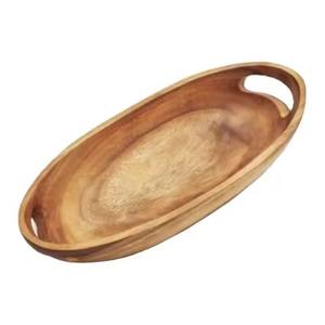 Wooden Serving Trays Handmade for Coffee <b>Tea</b> Desserts - Product Image 5