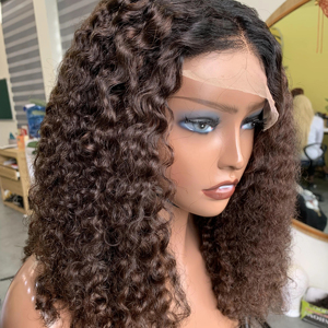 วิกผมด้านหน้าเป็นลอนสั้นทำจากผมมนุษย์ผม100% จากเวียดนาม - Product Image 1