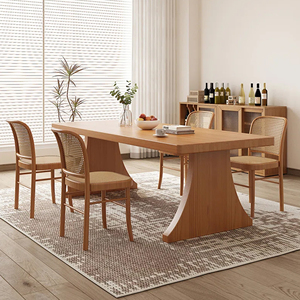 Outdoor Restaurant Furniture Dining <b>Table</b> Teak Wood <b>Garden</b>-Andru - Product Image 4