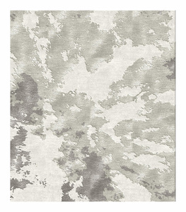 Elegante diseño tibetano personalizado y patrón abstracto corte pila alfombra de felpa para coches moderno hecho a mano alfombra personalizada - Product Image 2