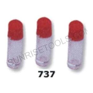 Cajas de plástico para bobinas/tubos-(PKT de 100 piezas) Uso para accesorios de joyería Herramientas uso para herramienta de fabricación de joyas venta al por mayor - Product Image 1