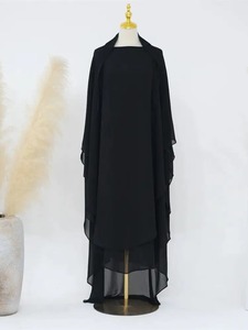 Thobe / Thawb 2024 vente en gros vêtements islamiques de grande taille robe Maxi musulmane ample Abaya pour les femmes - Product Image 3