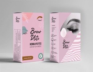 BROWDLITE Poudre à sourcils teintée semi-permanente végétalienne à base de plantes, double embout, résistante à la transpiration et à l'eau, certifiée Halal, 10g, fabriquée à Haryana - Product Image 1