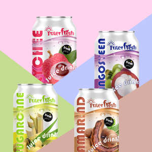 Intefresh - Puré de Fruta con Sabor a Mango Tropical en Lata de Aluminio de 330 ml, Opciones OEM/ODM, OEM para Marcas de Tiendas de EE. UU./Canadá |   HACCP HALAL - Product Image 6