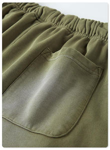 Custom Acid Wash <b>Shorts</b> for Men <b>Women</b> Vintage Streetwear Loose Fit Drawstring Waist Comfortable Stylish Summer Bottoms Solid - Product Image 3