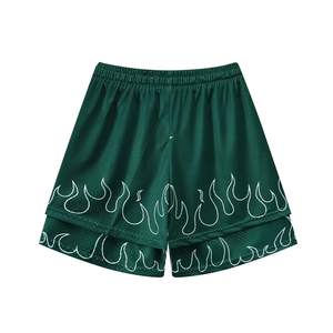 Shorts en maille pour hommes 2026, logo personnalisé de haute qualité, shorts de sport pour hommes grande taille, shorts de rue pour hommes, logo personnalisé - Product Image 2