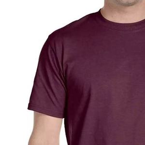 Camiseta de Algodón Lisa para Hombre, Estilo Urbano, Holgada, con Hombros Caídos, Personalizable con Impresión de Alta Calidad, Tejido Grueso - Product Image 5