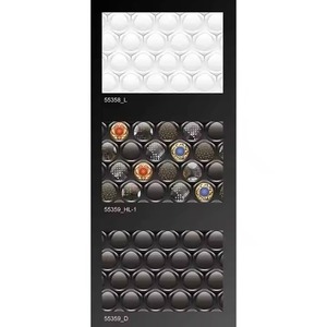 30x45cm decoración de la casa patrón de diseño de bambú moderno 12x18 pulgadas cerámica 3D azulejos de pared 300x450mm para Interior y Exterior - Product Image 4