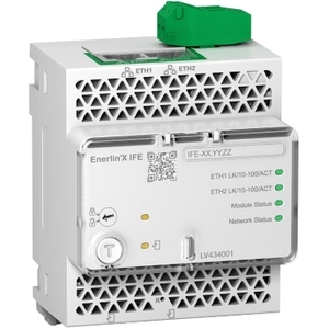 Interfaccia Ethernet SCHNEIDER ELECTRIC LV434001 Enerlin'X IFE per Interruttori Automatici - Product Image 1