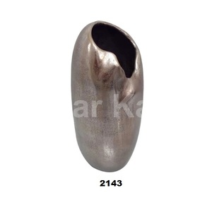 <b>Bronze</b> Aluminum Medium <b>Vase</b> Decorative for Home Wedding Party Events & Festival Decoration - Product Image 1