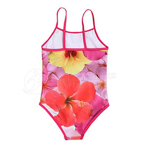 Bañador de una pieza para niñas, traje de baño sin mangas, a la venta - Product Image 4