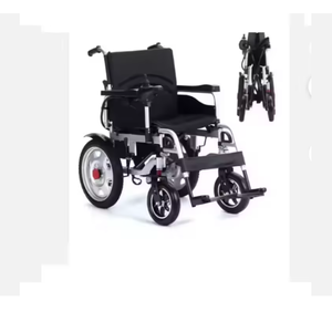 Meilleur fournisseur de fauteuils roulants électriques pliants légers A06 d'origine avec moteur sans balais - Product Image 1