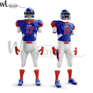 ชุดกีฬา2025ชุดอเมริกันฟุตบอลชุดกีฬาพิมพ์ลายแบบระเหิดทันสมัยใหม่ใส่สบาย - Product Image 6