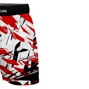 Pantalones cortos MMA estirables de entrenamiento de alta calidad/nuevos pantalones cortos MMA en blanco o impresos de lucha libre - Product Image 4