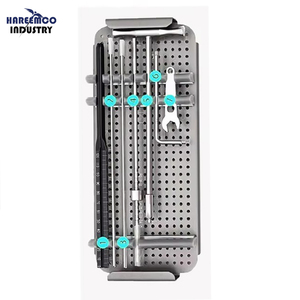 Juego de instrumentos de placa de costilla ortopédica, Kit de fijación de trauma de grado hospitalario, herramientas quirúrgicas de acero inoxidable, Manual certificado CCC, 9 Uds. - Product Image 5