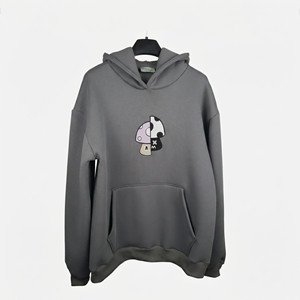 Sudadera con Capucha Bordada con Logotipo Personalizado, Sudadera Urbana con Serigrafía al por Mayor, Taller Textil OEM Turquía - Product Image 1