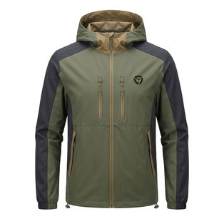 Windbreaker Winter <b>Jacket</b> Lightweight Water Resistant Fabric With Perfect For Outdoor Activities <b>Travel</b> And Daily Wear Use - Product Image 1