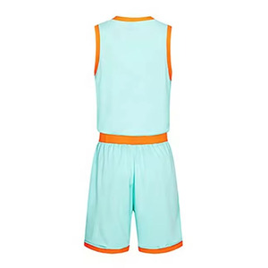 Uniforme de Baloncesto Personalizado Transpirable de Último Diseño, Ropa Deportiva 100% Poliéster, Sin Mangas, Unisex, para Todas las Temporadas, Estampado - Product Image 3