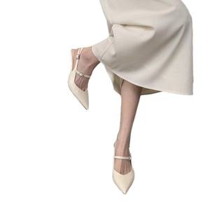 Zapatos Mary Jane de Estilo Francés para Primavera y Verano, Zapatos Planos de Cuero con Suela Gruesa de Estilo Británico Retro, Zapatos de Tacón Alto Dulces y Elegantes - Product Image 4