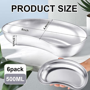 Plateau de rein en acier inoxydable durable de haute qualité facile à nettoyer Instrument chirurgical manuel pour usage médical - Product Image 2