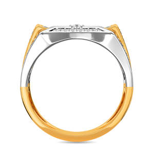 Luxuey 2023 caliente Popular 18K chapado en oro corazón 925 anillo de plata esterlina Moissanite nuevo diseño moda boda compromiso diamante - Product Image 6