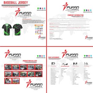 Ensemble d'uniformes de baseball personnalisés en gros, respirants, à boutons intégraux, 100 % polyester, imprimés par transfert thermique, col en V, tissu 220g, pour équipe personnalisée - Product Image 6
