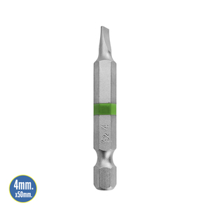 Destorpuntas Largo Plano 4 mm. (2 Pezzi) Acciaio S2 al Cromo Vanadio - Product Image 2