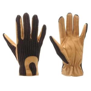 Gants en cuir personnalisés de haute qualité, à doigts entiers, antidérapants, à séchage rapide, pour le fitness d'hiver, les sports de plein air, l'équitation - Product Image 1