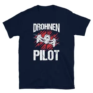 Drohne Drone T-Shirt pour Pilotes Débutants Fpv Drones avec Télécommande Caméra Fonction de vol stationnaire 5km Image Transmission Distanc - Product Image 1