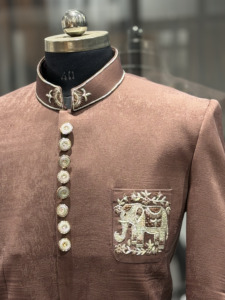 Luxury Mens Winter/Summer Kurta Jodhpuri Suit <b>Set</b> Wedding Indo Western Sherwani Style Bandhgala <b>Blazer</b> Designer Groom Party Wear - Product Image 4
