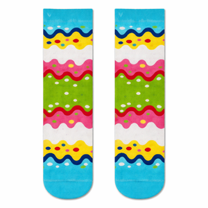 Soft Combed Cotton <b>Novelty</b> <b>Socks</b> for <b>Men</b> Women Multi Color Patterned Hosiery Everyday Fashion Accessories Wholesale Supplier Hub - Product Image 1