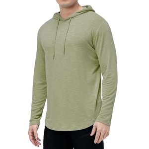 Sudadera Deportiva de Compresión, Corte Regular, para Entrenamiento, Otoño, OEM, Logotipo Personalizado, Algodón, Felpa, Ecológica, para Gimnasio, Ropa Deportiva para Hombre - Product Image 4