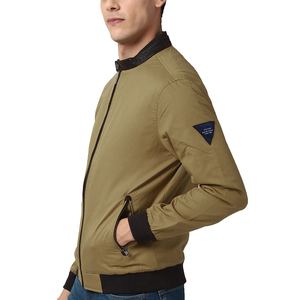 Slim Fit Venta al por mayor Chaquetas de bombardero Mejor estilo Hombres Chaquetas de bombardero Precio razonable Chaqueta de bombardero para hombres - Product Image 3