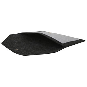 Funda de fieltro de alta calidad para portátil, bolsa de plástico reciclada para portátil - Product Image 4