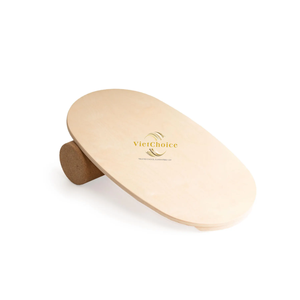 Planche d'équilibre en bois massif de qualité supérieure pour les exercices des jambes, surface antidérapante durable, équipement de fitness à domicile, offre en gros - Product Image 2