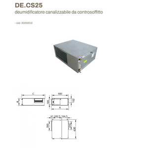 Deshumidificador de Techo con Conductos Tecnosystemi 30200010 - Product Image 3