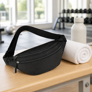 Sac banane Oxford unisexe, sac de sport multi-poches, sac de poitrine bandoulière - Product Image 3