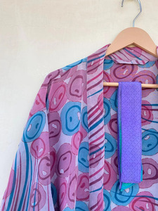 Beautiful Silk <b>Kimono</b> Silk Robe Handmade <b>Kimono</b> Robes - Product Image 2