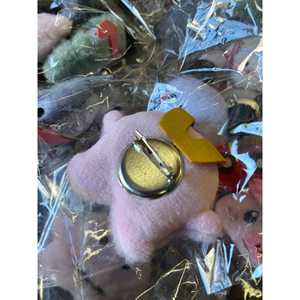 8 pz simpatiche spille con spille Monster Design Cartoon strass e gioielli in lega per feste o regalo placcati con diamanti e perle - Product Image 2