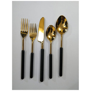 Cubiertos estéticos de acero inoxidable de 24 piezas, juegos de artículos de cena con acabado pulido mate, accesorios de cubiertos de boda - Product Image 4