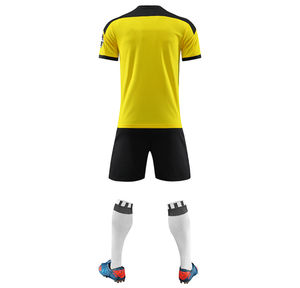 ชุดยูนิฟอร์มฟุตบอลสำหรับทุกเพศเสื้อทีมเสื้อทีมฟุตบอลสโมสรผ้าโพลีเอสเตอร์100% ใหม่21/22ผลิตจากประเทศไทย - Product Image 3