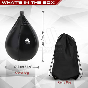 Boxing <b>Speed</b> Ball Punching <b>Bag</b> Training Equipment Pear Shape Swivel Punching Ball Hanging <b>Bag</b> for Boxing Exercise Fitness - Product Image 2