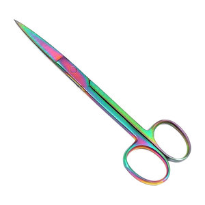 Ciseaux d'opération d'infirmières Medic Sharp/Sharp Straight 5.5 Multi Titanium Grade Ciseaux chirurgicaux en acier inoxydable de haute qualité - Product Image 1