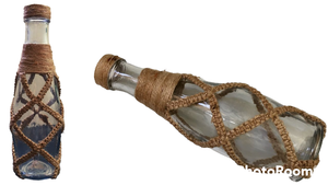 Botella de yute con aspecto moderno para decoración del hogar, botella de yute con aspecto moderno, para Hotel y hogar - Product Image 3