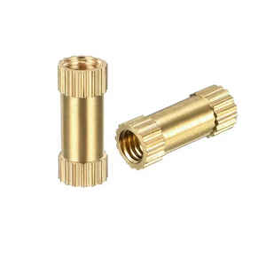 Custom Size Brass Knurled Round <b>Insert</b> Nut M3 <b>Thread</b> Durable Industrial Grade Fastener for Nuts and Fasteners - Product Image 4