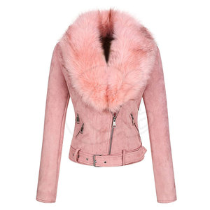 Vêtements de mode Veste en cuir pour femmes Veste en cuir véritable coupe-vent Vente chaude Veste en cuir pour femmes - Product Image 1