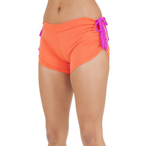 Pantalones cortos transpirables para mujer Gym Street Casual Workout & Running Ropa de yoga sexy con cierre de cintura elástica-Fabricante personalizado - Product Image 1