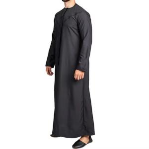 Abaya musulmán hombres ropa Islam vestidos moda Kaftan Pakistán Arabia Saudita Jubba Thobe marroquí Jubba Thobe Islam Dishdasha - Product Image 4