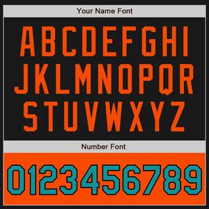 Blouson aviateur personnalisé noir bleu sarcelle et orange Varsity Letterman veste à glissière bicolore Streetwear coupe-vent veste universitaire vintage pour homme - Product Image 2